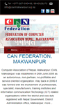 Mobile Screenshot of canmakwanpur.org.np